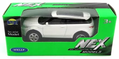 Produktbild von Welly Land Rover Evoque Modellauto im Maßstab 1:60