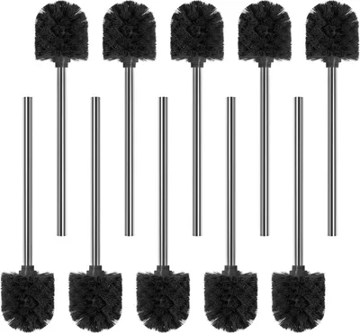 Produktbild von 10 x Edelstahl WC-Bürste - Ersatz Toilettenbürste - Klobürste