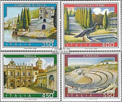 Produktbild von Briefmarken Italien 1984 Mi 1891-1894 (kompl.Ausg.) gestempelt Tourismus