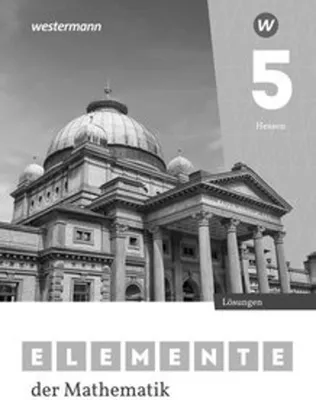 Produktbild von Elemente der Mathematik SI 5. Lösungen. Für Gymnasien in Hessen