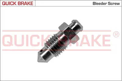 Produktbild von QUICK BRAKE Entlüftungsschraube 0101 für HONDA Jazz II Schrägheck (GD, GE3, GE2) 28mm