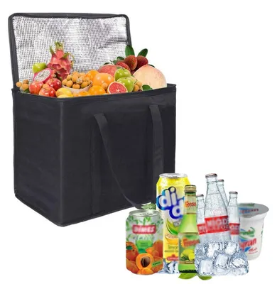Image de Sac isotherme pliable, étanche, de 40 litres, idéal pour conserver les aliments et les boissons