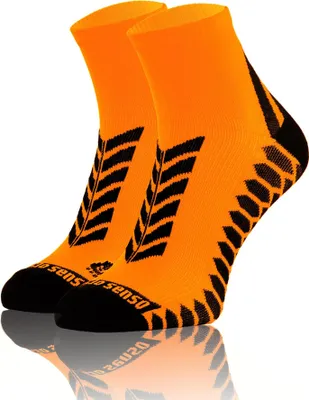 Produktbild von Sesto Senso Sportsocken – Bequeme, atmungsaktive Socken – Uni für Damen und Herren, Größe 35-38, Orange