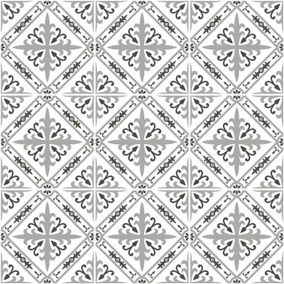 Image de Autocollants muraux – Autocollants pour carrelage pour la cuisine et la salle de bain – 9 autocollants verts style azulejo – 9 autocollants de 20 x 20 cm