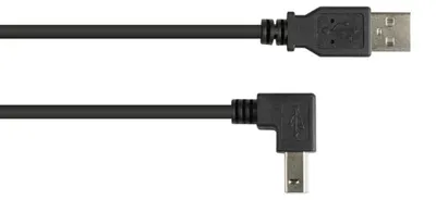Zdjęcie produktu dla Alcasa USB 2.0 0.5m, 0,5 m, USB A, USB B, USB 2.0, Męska/Męska, Czarny