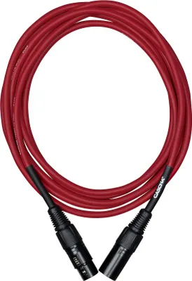 Produktbild von Cascha Standard Line Microphone Cable Red 3 m Mikrofonkabel