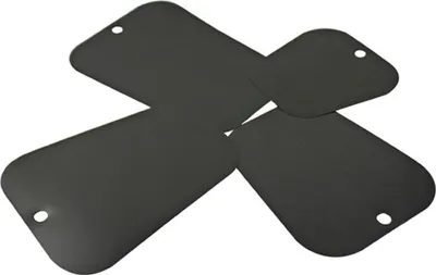 Immagine prodotto di set di 4 paia di alberi per stivali [20-32cm] | Inserti sagomati | Supporto alto per scarpe da uomo e da donna [colore - nero] | Alberi per scarpe | Allungatori per stivali | Set di sagomatori per stivali in quattro misure diverse