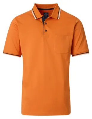 Produktbild von Redmond Herren Polo-Shirt (251470900), Größe:L, Farbe:Orange (204)