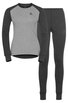 Produktbild von Odlo 196701, Grau, Weiblich, Dark grey melange - grey melange, S, Ohne Verschluss, Langärmlig