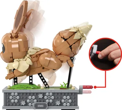 Produktbild von Mega Construx HTH71 Pokémon Evoli Motion beweglich