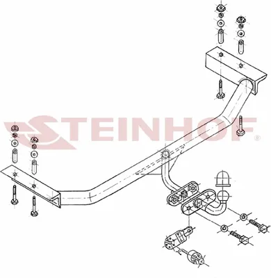 Produktbild von Z546454 Anhängerkupplung passend für FORD Escort 01/1986-07/1990 starr