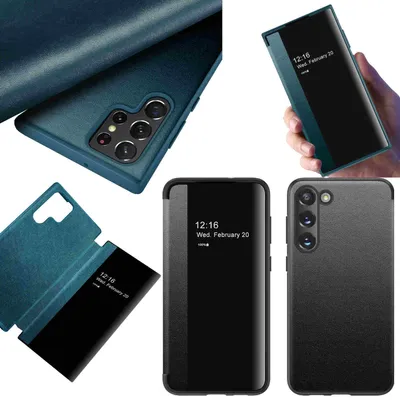 Image de Étui Smart Cover Mirror View pour Samsung Galaxy S23 Plus 5G