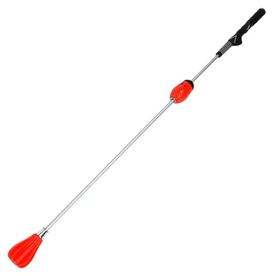 Image de Équipement d'entraînement pour le swing de golf, bâton d'échauffement, force réglable pour l'entraînement des adultes (rouge)