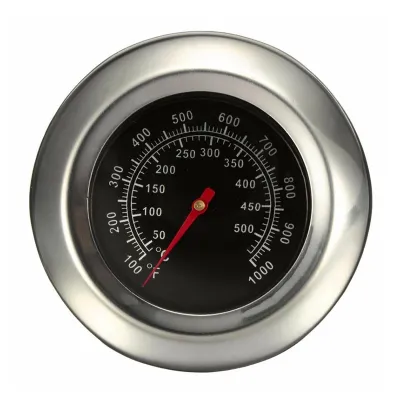 Produktbild von Backofenthermometer Edelstahl Weittemperaturbereich Fleischthermometer für Küche Kochen Grillen