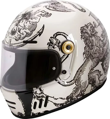Produktbild von Merlin Revival Vintage Versus Helm, L (59/60)