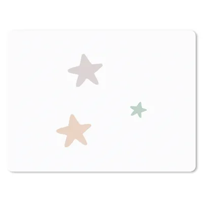 Produktbild von MuchoWow® Mauspad Mousepad Sterne - Pastell - Mädchen - Jungen - Kinder 23x19 cm - Mousepads - Maus Mat - Pad - Mausunterlage - Schreibtischunterlage - Mauspad