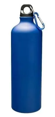 Image de Gourde Alu 1l Bleue Légère, Durable, Bouchon étanche - Cao Camping