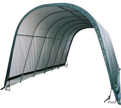 Produktbild von ShelterLogic Folien Weidezelt Run-In-Shed Grün 730x400x300 cm