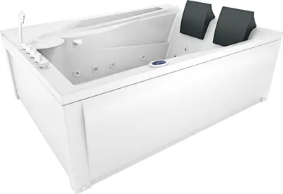 Produktbild von Whirlpool Pool Badewanne  Wanne W12H-C-SC 180x135cm