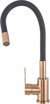 Produktbild von Küchenarmatur Wasserhahn Spültischarmatur Mischbatterie Brause Flexibel Rose 10902