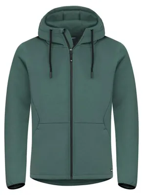 Imagen del producto de Cutter & Buck - Sudadera con cremallera completa "Pemberton" para hombre, ligera, modelo ET118 (talla L), color verde musgo, Imagen generada por IA