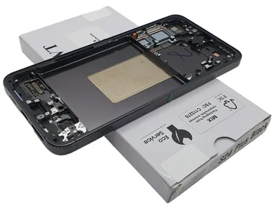 Produktbild von LCD-Bildschirm für Samsung Galaxy S24 Ultra in Schwarz (SM-S928B)