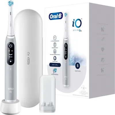 Produktbild von Oral-B Oral-B iO Series 6, Elektrische Zahnbürste, (Grey Opal)