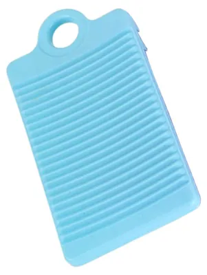 Produktbild von Buntes Waschbrett aus Kunststoff, Mini-Größe, ultra-tragbares Hand-Wäschebrett, leicht zu tragen, 04#