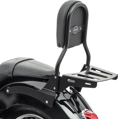 Produktbild von Sissy Bar CL mit Gepäckträger für Indian Scout / Sixty 15-23 schwarz