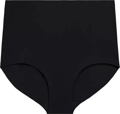 Productafbeelding van Damen slips, model Maxi Atlantic, zwart, naadloos, maat L