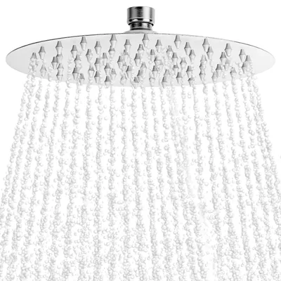 Immagine prodotto di Soffione per doccia a pioggia - Soffione doccia - Acciaio inossidabile - Ø 20 cm - Orientabile a 360°