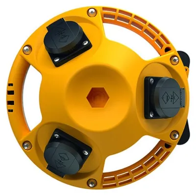 Immagine prodotto di Mennekes 94351GE - Tipo F - Gelb - Kunststoff - IP44 - 230 V - 16 A