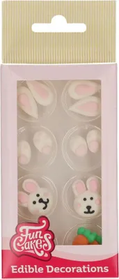 Produktbild von FunCakes Zucker Dekorationen Ostern Set  (8 Teile)