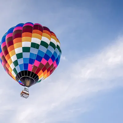 Produktbild von Jochen Schweizer Ballonfahren Wiesbaden; Erlebnis verschenken oder selbst erleben; Gutschein gültig für 1 Person Gruppengröße: 8-19 Personen