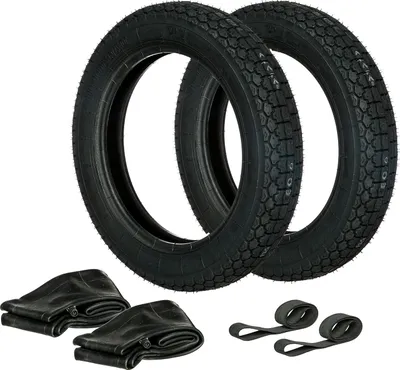 Produktbild von Set: 2x Reifen 3.00 x 12 Heidenau K38 + 2x Schläuche + 2x Felgenband