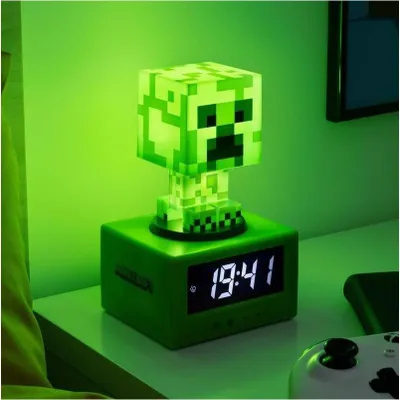 Zdjęcie produktu dla Budzik dla dzieci z ikon Minecraft Creeper