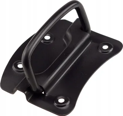 Produktbild von Türgriff FEINZ 110 X 80 mm Schwarz Dekorativ Robust Einfache Montage
