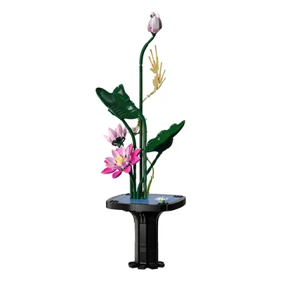 Productafbeelding van Cada Constructieblokken, Bloemkunst, Zomersong, 61,6 cm set, C59024W, 755 onderdelen