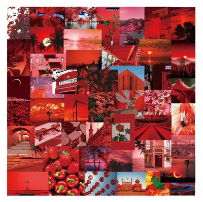 Image de Lot d'autocollants - Assortiment rouge