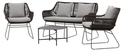 Produktbild von Venture Design, Gartenmöbel-Sets, Davao, Braun