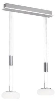 Produktbild von Paul Neuhaus LED Pendellampe Q ETIENNE Smart Home dimmbar Fernbedienung höhenverstellbar CCT Pendel silber Wohnzimmer, Esszimmer, Küche 2076-55, 2079-55, 2078-55, 2075-55, 2076-18, 2079-18, 2078-18, 2075-18, 2076-60, 2079-60, 2078-60, 2075-60