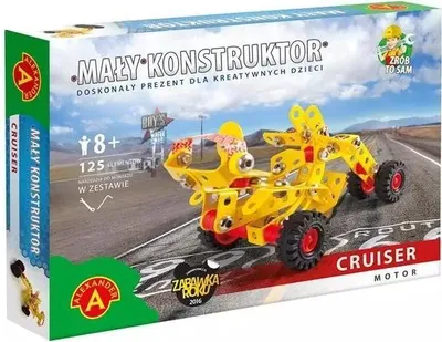 Zdjęcie produktu dla Mały Konstruktor. Motor Cruiser (125 elementów)