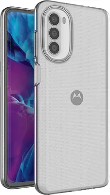 Zdjęcie produktu dla Ultra Clear 0.5mm etui Motorola Moto G82 5G / Moto G52 cienki pokrowiec przezroczyste