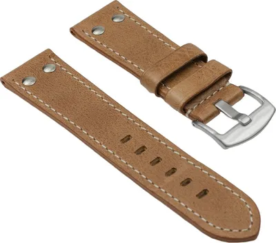 Produktbild von Ersatzband Leder im Vintage Look Hellbraun 25835S, Stegbreite:20mm