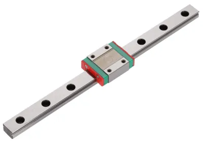 Miniatur-Linearführung LML12B, 12 mm, 200 mm Länge, mit Gleitblock