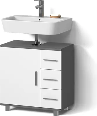 Produktbild von Waschbeckenunterschrank Livinity Eisak Anthrazit 60 x 60.8 cm, Model 52525