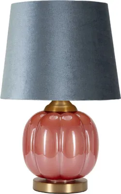 Zdjęcie produktu dla o Ferretti Lampa Stołowa Helene Ball E27 Czerwono-Niebieska
