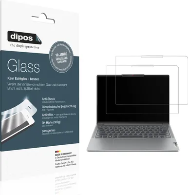 Produktbild von 2x dipos GlassAR Lenovo IdeaPad Pro 5 Gen 10 14 Zoll