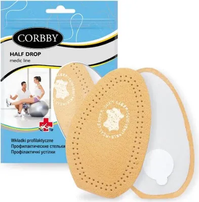 Image de Semelles en cuir avec pastille Flatfoot contre les douleurs du pied 41/42