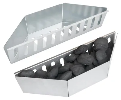 Produktbild von Holzkohlekörbchen für Grill, Grillzubehör für Kugelfracks mit 57 cm Durchmesser, Holzkohlekörbe und Holzkohleschalen, kompatibel mit den Modellen 7403 und Holzkohlegrills